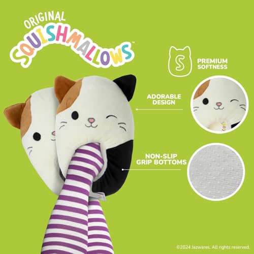 Squishmallows Slippers Plush Lightweight Warm Comfort Soft Aline Slipper House Shoes for Kids and Adults (sizes 11-1 Little Kid / 2-5 Big Kid / 5-10 Adult)3