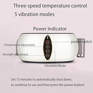 GNbow Cintura Dimagrante Vibrante Elettrica Cintura Vibrante Massaggiante, Brucia Grassi per Uomini/Donne Cintura Dimagrante Regolabile (Plug-in/Ricaricabile)