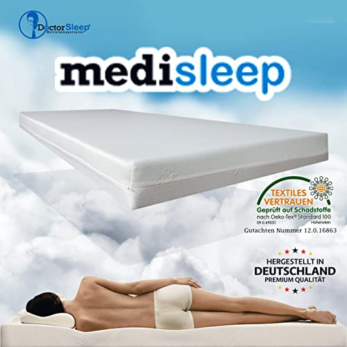 Matratze 90 x 220 Doctorsleep Medisleep Kaltschaum Rollmatratze