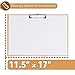 Mr. Pen Horizontal Wooden Art Clipboard, 11.5x17 Inches, Extra Large Landscape Drawing Board