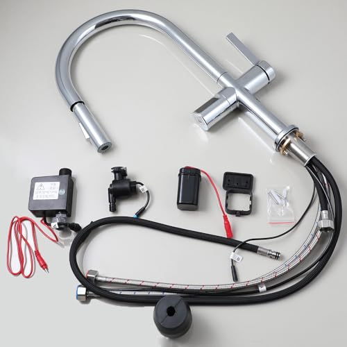 Robinet de cuisine intelligent sans contact à capteur et douchette - 6