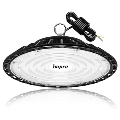 bapro 300W UFO LED Lámpara Alta Bahía Cover