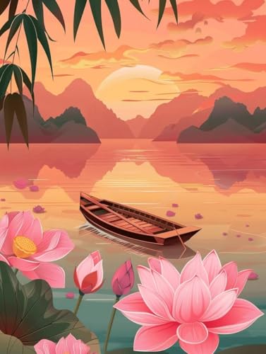 Peinture numero adulte anti-stress pour réussir un tableau sans savoir dessiner