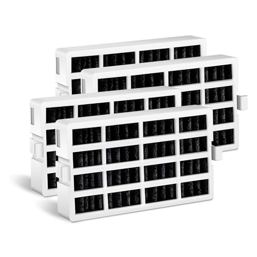 MARRIOTTO Replacement for Whirlpool Refrigerator Air Filter, Compatible with W10311524, Kenmore, FreshFlow, AIR1, W10335147, 2319308, W10315189, 2319303, 1876318, Jenn-Air, KitchenAid(4 Pack)