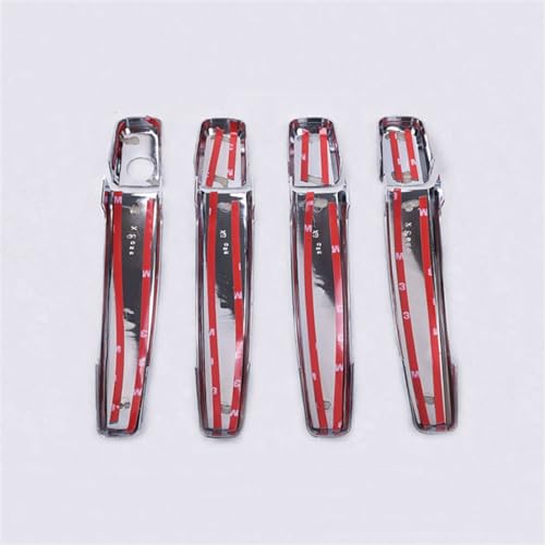 Garnitures poignées porte voiture chromées pour Citroën C3 Mk1 4 portes - 6