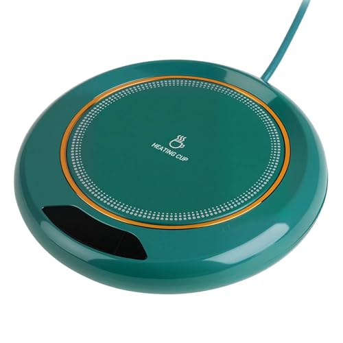 Brightora Coffee Mug Warmer Adjustable Coffee Cup Heater with 3 (45-75°C) Display, Portable USB-Powered Heated Coaster, Smart Touch Control Cup - 8H Auto Shut Off for Desk Valentine’s Day/Birthday/Surprise Gift - Image 7