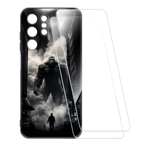 ESACMOT �v�����g�P�[�X + 2�������K���X�t�B���� Oukitel C2-EV 4G �Ƃ̌݊�������, �Ռ��z���\�t�g�J�o�[ HD�N���A (�����X�^�[)