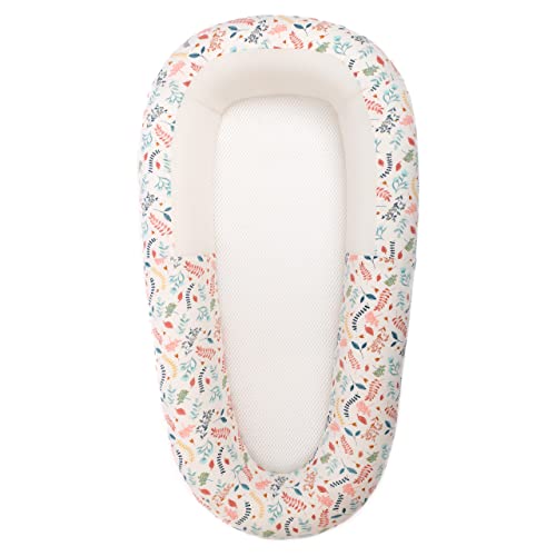 Purflo Sleep Tight Lit pour bébé | Sans danger pour la nuit de sommeil | Alternative au nid de bébé entièrement respirant | Essentiels pour nouveau-né | 0 à 8 m botanique Cover
