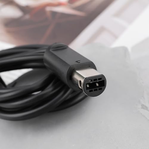 Image of 2Pcs 10FT 3M Replacement Game Consoles Controller Repair Cable Cord with 6 Header Pins Compatible with Nintendo Compatible with Gamecube GC NGC Controller