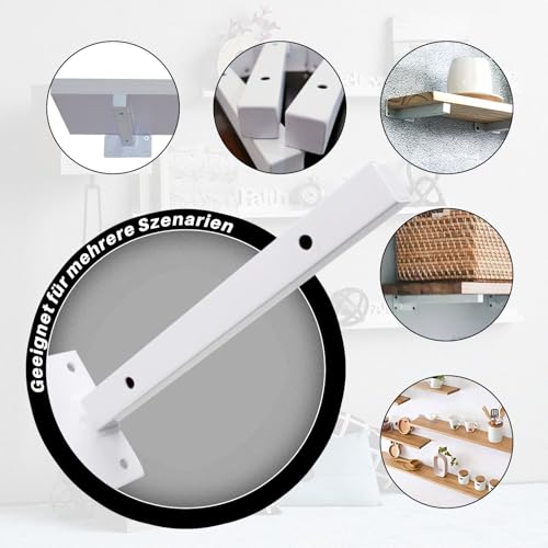 Support flottant industriel de 30cm pour créer un salon épuré
