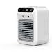 Climatiseur Mobile Silencieux 4 en 1, Rafraîchisseur d'Air Portable 500ml, Mini Climatiseur avec 2 Vitesses et 2 Modes de Brumisation pour Bureau et Chambre