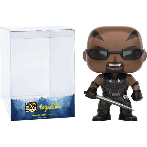 Blade (Px Exc): P O P ! Vinyl Figurine Bundle With 1 Compatible 'Toysdiva' Graphic Protector (192-11138 - B)