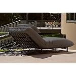Hartman Emma Loungebett Grau/Schwarz