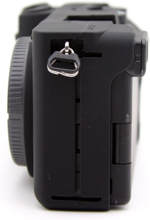 Camera Case for Sony Alpha A6000, Soft Silicone Protective Cover Housing Rubber Body Skin for Sony Alpha A6000 ILCE-6000 Digital SLR Camera Bag Light Blue - Image 4