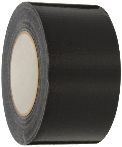 Image of Nashua 308 Black Duct Tape, Value Grade, Water Resistant, 2.83 Inch x 60 yds, 1 Roll