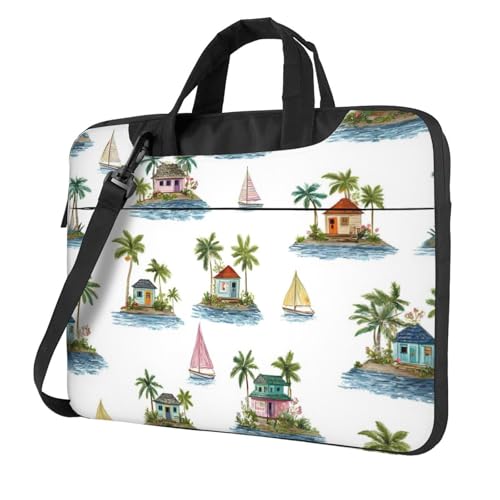 Bolso para laptop impermeable 15.6 pulgadas con asa miniatura 1