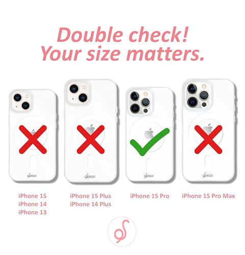 Image of Sonix x Barbie Phone Case for iPhone 15 Pro | Compatible with MagSafe | 10ft Drop Tested | Golden Hour