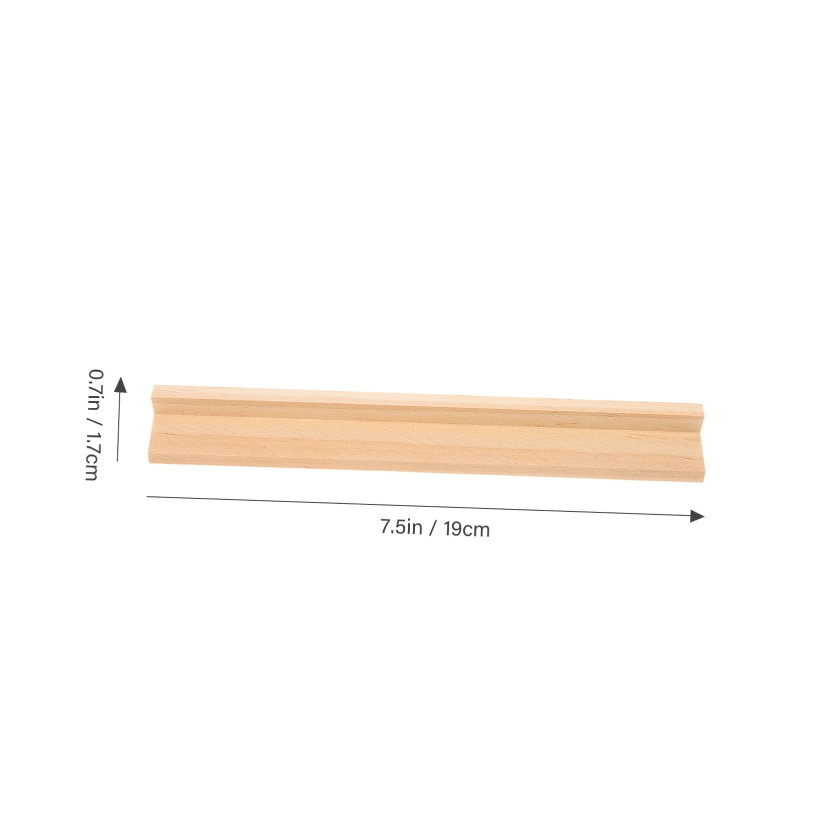 10 Bases De Madera Para Fichas De Dominó O Letras - Soporte Inclinado - Organizador Para Juegos De Mesa Y Manualidades
