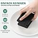 HOMELYN Spülschwämme 10er Pack, 4x7x9 cm I Schwarz I Zweilagig, Weiche Seite & Scheuerseite I Für Töpfe, Pfannen & Geschirr I Küchenhelfer I Reinigungsschwamm I Küchenschwamm I Putzschwamm