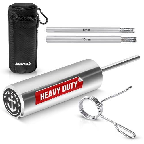 Ankcora Gym Pin Kit 10mm & 8mm Universal Fit Weight Stack Pin Gympin Weight Pin Gym Pins for Weight Stack Weight Stack Extender Pin Weight Pins for Weight Stack Machine