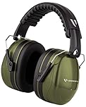 Ear Defenders Adult - Foldable Hearing Protection Ear Muffs Noise Cancelling - Perfect for DIYm Working, Shooting, Gardening - Adjustable Headband for Adults Men Women - 2 Years Warranty - Green