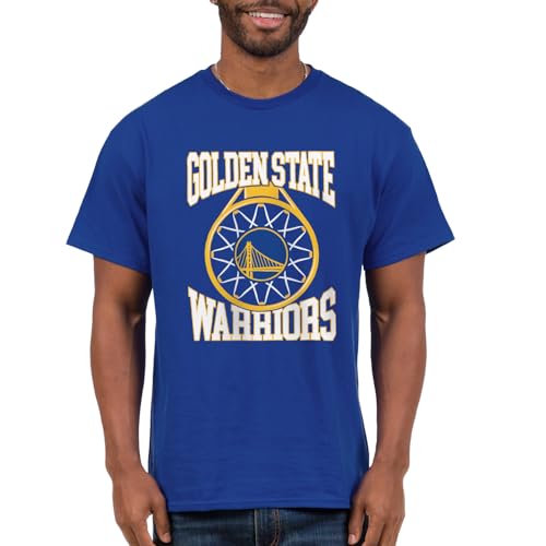 Junk Food NBA - Golden State Warriors Above the Rim Adult SS T-Shirt