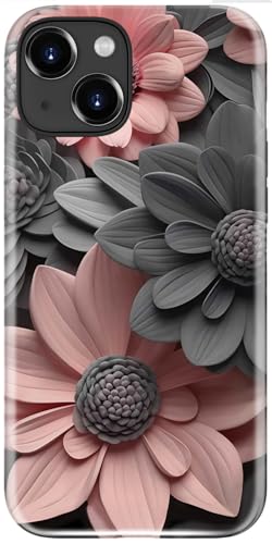 Coque iPhone 15 motif fleurs sauvages cadeau idéal fille