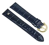 maurice lacroix uhrenarmband 19mm  Maurice Lacroix Louisiana Optik Uhrenarmband Kalbsleder Blau 21070G, Stegbreite:19mm
