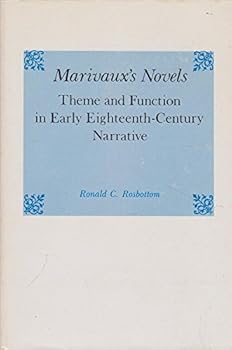 Hardcover Marivaux's novels; theme and function in early eighteenth-century narrative Book