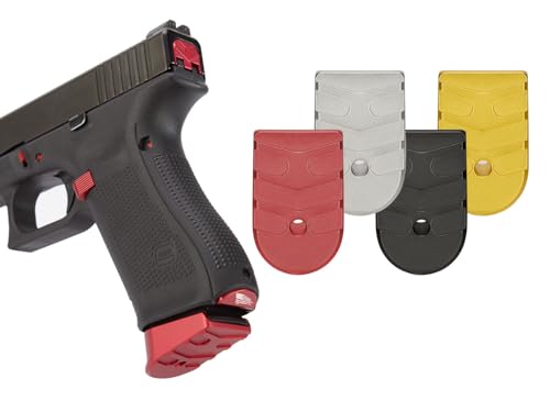 NDZ Performance Magazine Base Plate Finger Extension for Glock 17 19 22 23 24 31 Gen 1-5 9mm .40...