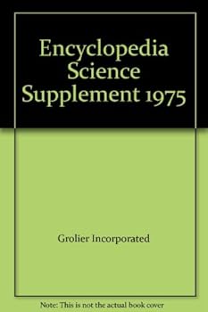 Hardcover Encyclopedia Science Supplement 1975 Book