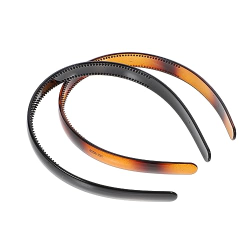 Beaupretty 2 pcs Hair Headband with Teeth Assorted Color