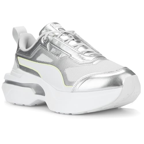 PUMA Womens Kosmo Rider Digital Dark Metallic Platform Sneakers Shoes Casual - Grey, Silver2