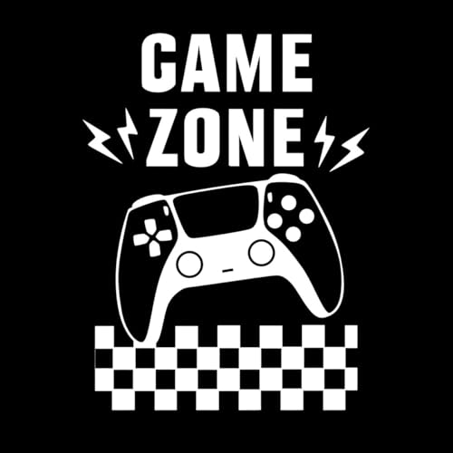 Zona di gioco con console di gioco Adesivi artistici in