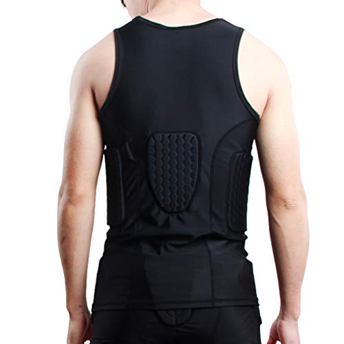 image for Minimal Su Padded Rib Protector Sleeveless Shirt Hockey Baseball Vest 