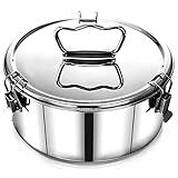 OKYMOTOR Molde de flan con tapa, tartas de