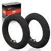 1PZ Heavy Duty 10x2.50 Thicker 40% Butyl Inner Tube with CR202 90 Bent Valve Stem, 10 Inch Smart Self Balancing Electric Scooter Tire Tube Fit for 36v 48v 400w 500w 800w Hub Motor