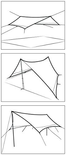 Mountainsmith Lightweight Shelter, 2-Person 3 Season Rain Fly Tent Tarp, 12ft x 7ft Shelter Canopy - Thumbnail 5