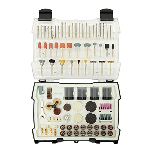 1/8 In Rotary Tool Accessories Kit, Tool Bits for Grinding, Sanding, Sharpening, Carving (365 Piece Set) - Image 5