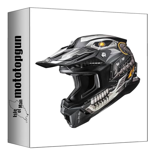 Casque HJC C50 Mecha Beast MC5SF avec visière profilée et aérodynamique Off-Road