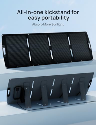 Panneau solaire portable pliable 200W étanche IP67 haute efficacité