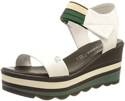 CHATTAWAK Pavot, Plate-Forme Femme, Blanc, 38 EU Cover