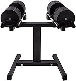 Miweba Sports Gestell für verstellbare Kurzhanteln VH200 aus Stahl - Schwarz - Hantelablage - Hantelständer - Dumbbell (VH200 Gestell)