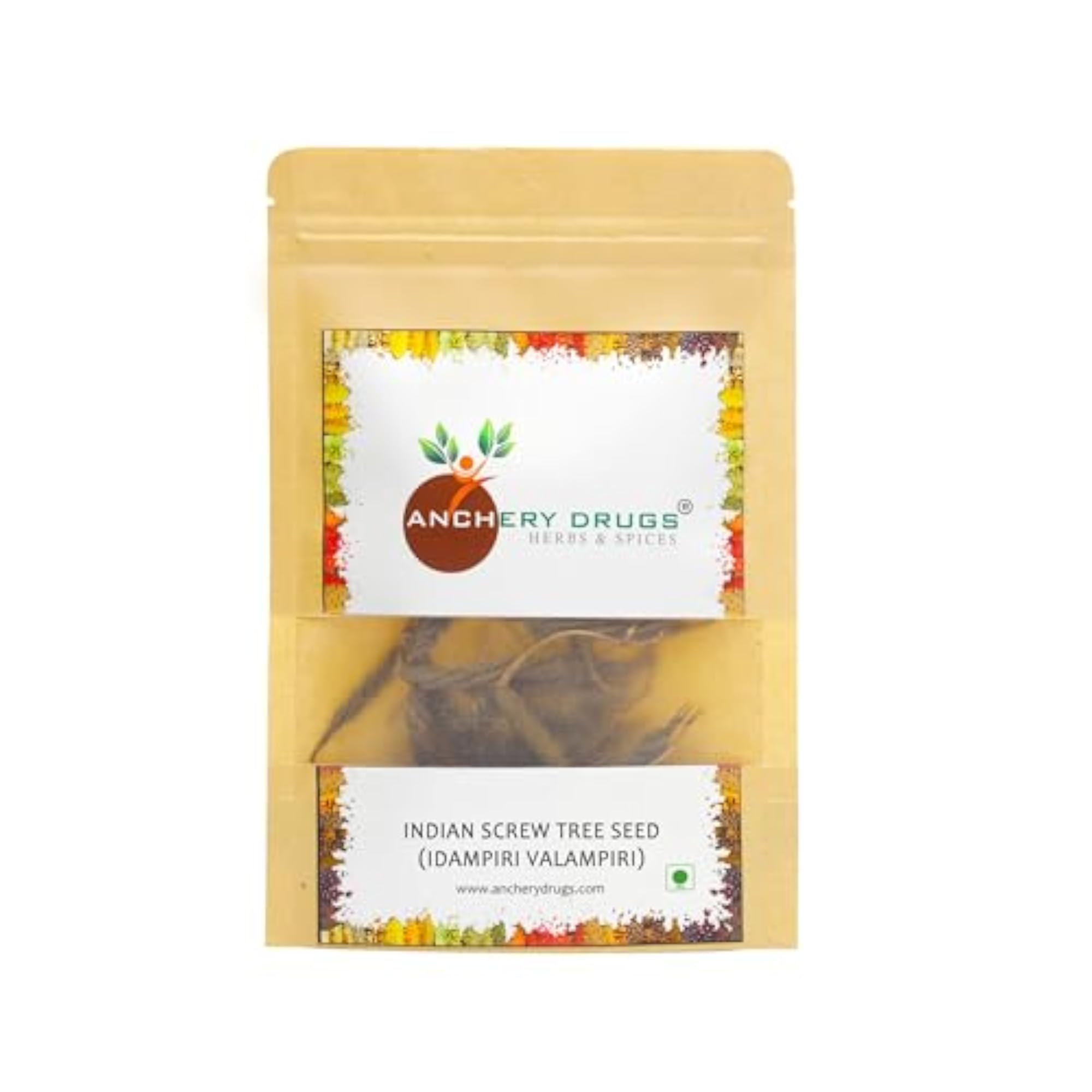 ANCHERY DRUGS Edampiri Valampiri Herbal Mix, 250g
