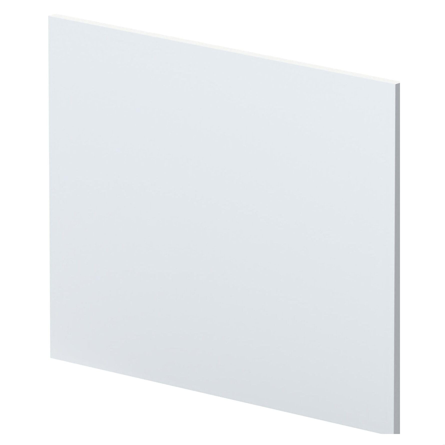 Balterley White Bath End Panel 700Mm, Mdf End Bath Panels, Satin Finish Straight Bathroom Panels For Bathtub, Water Resistant Panel Covering For Bathroom Baths And Soaking Tubs (White)