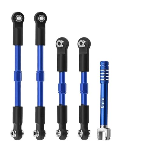 Biellettes métal Arrma Vorteks session bash tout terrain tout temps 1/10 bleu