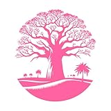 stickers baobab djeco Le vinyle est flexible, durable, imperméable, résistant à la moisissure et facile à nettoyer, ce qui le rend adapté à la plupart des environnements. Veuillez toutefois nettoyer la surface avant l'application. Si vous devez le remplacer, décollez-le simplement sans endommager le mur.