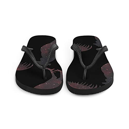 Rooster Bird Farm Animal (378) Flip-Flops4