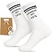 PIujsym Geschenk 50 Geburtstag Mann Set - Legendär Seit 1976 Socken (Eu 38-45) & Schlüsselanhänger, Inkl. Geschenktüte - Lustige Geschenk Zum 50 Geburtstag Mann, 50.Ter Geburtstag