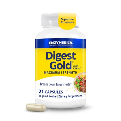 Image of Enzymedica Digest Gold, Maximum Strength, ATPro Energy Support - 21 Caps